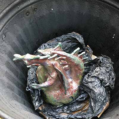 Dragon in can
